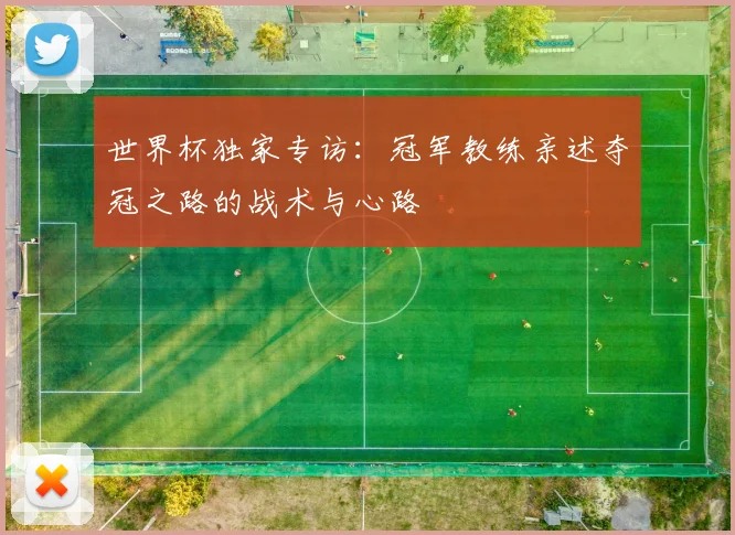 世界杯独家专访：冠军教练亲述夺冠之路的战术与心路